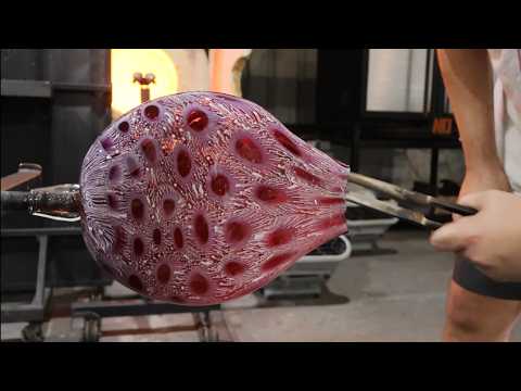 The Satisfying Ancient Art Of Glassblowing - Making A Murrine Vase - Narrated Process