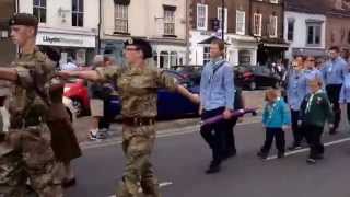 preview picture of video 'World War One   Centenary Parade - Yarm 1914-2018'