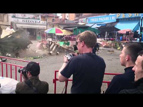 Cobra 11, backstage action scene 2, Tirana