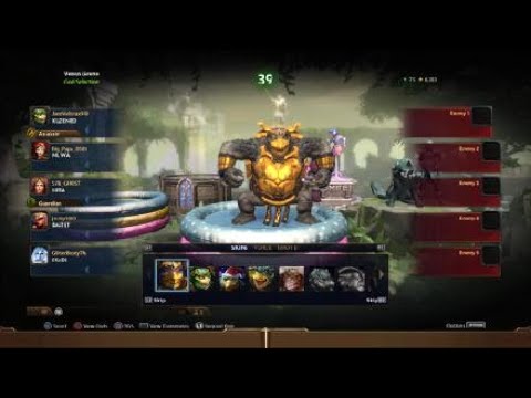 SMITE: All Warriors, All Mystical Mail. (Arena)