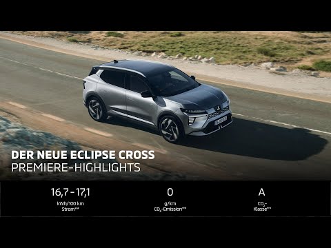 Die Highlights der Premiere des neuen Mitsubishi Eclipse Cross