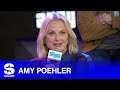 Maya Hawke & Ayo Edebiri Give Amy Poehler Her Flowers