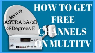 How To Get  Multitv Channels On Any Decoder