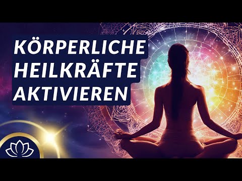 Chakra Einschlafmeditation für körperliche Gesundheit 💚 Für Tag & Nacht