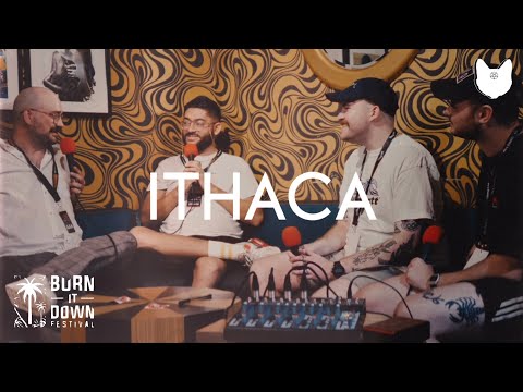 ITHACA: Diversity in Music, Healing from Trauma & More | Interview at Burn It Down Festival