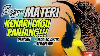 Download lagu MASTERAN SOGON MATERI KENARI NEMBAK PANJANG!! #sogon #sogongacor #sogokontong #sogokontonggacor mp3