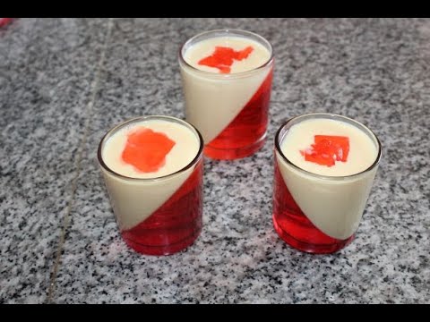 Custard Jelly Dessert | Christmas Dessert