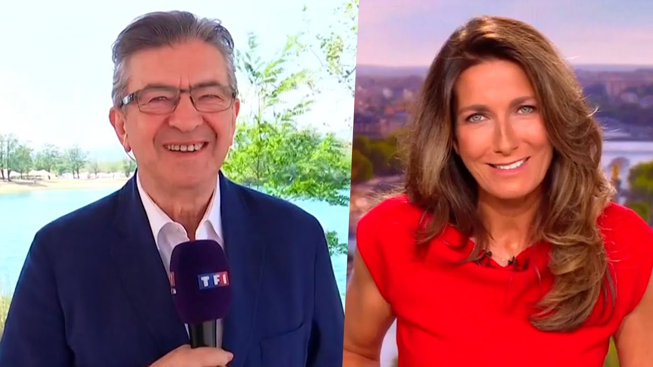 Jean-Luc Mélenchon invité du 13H de TF1