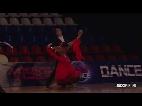 Araik Balasian - Anastasia Sergeeva, RUS, 1/4 Slow Foxtrot