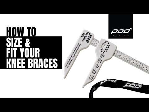 POD K-Series Knee Braces - How to Size and Fit