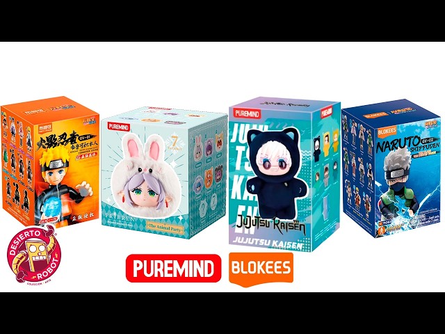 Vídeo relacionado con puremind JJK Blind Box Figuras de Peluche 6 Pack - Figuras Oficiales Jujutsu Kaisen de Vinilo y Peluche, Mini Figuras Anime Articuladas 14 cm, Set Coleccionable y Regalo para Fans