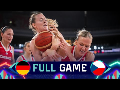 Germany v Czech Republic | Full Basketball Game | FIBA Women's EuroBasket 2023