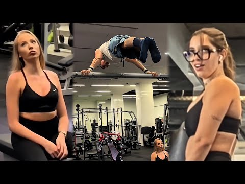 🔥 Scaring People In The Gym With Calisthenics 138