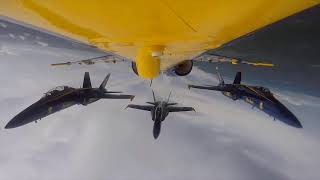 Blue Angels Onboard Camera Inflight   No Music, Just Jet Noise