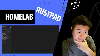 Homelab Series -   Creating a Rustpad Server -  an open-source collaborative text editor
