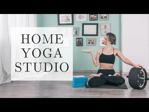 , title : 'HOW TO SET UP A YOGA STUDIO AT HOME | home yoga studio ideas'