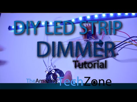 DIY LED Strip Dimmer Tutorial