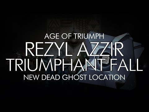 Destiny - New Dead Ghost Legend: Rezyl Azzir - The Triumphant Fall Location