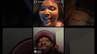 JiDion Instagram Live with LIZZO!!
