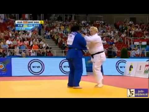 Judo 2013 European Championships Budapest: Kuelbs (GER) - Kindzerska (UKR) [+78kg] bronze