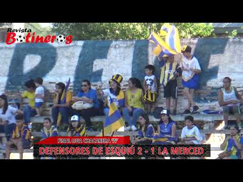 FNAL LIGA CHACARERA "A", Defensores de Esquiú 2 vs 1 La Merced