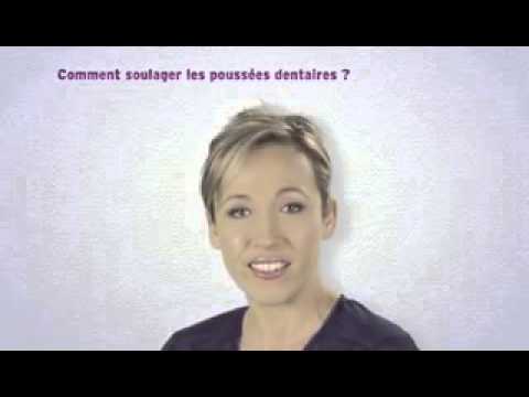 comment soulager poussée dentaire