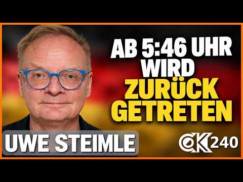 Ab 5:46 Uhr wird zurückgetreten | Steimles Aktuelle Kamera #240 - Uwe Steimle Video-Thumbnail von YouTube