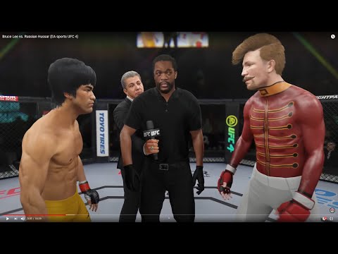Bruce Lee vs. Russian Hussar (EA sports UFC 4)