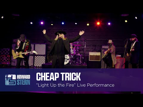 Cheap Trick “Light Up the Fire” Howard Stern Show Exclusive