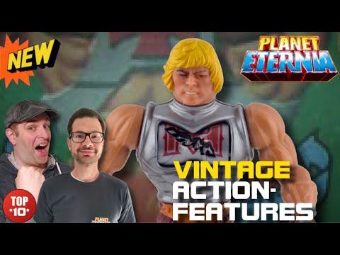 Top 10 #45 | Sebs und Michaels Masters of the Universe Vintage Actionfeatures | PlanetEternia