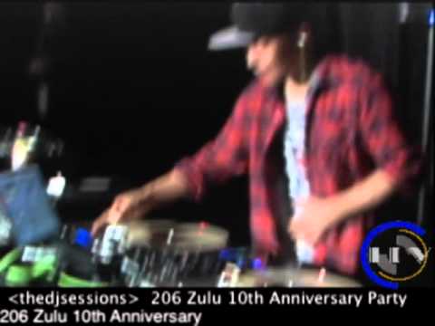 DJ Qbert at the 206 Zulu 10th Year Anniversary