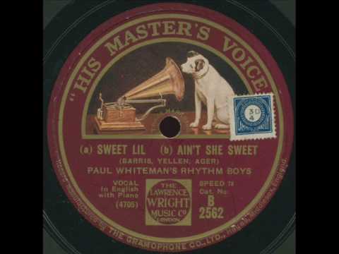 Rhythm Boys - Sweet lil' & Ain't she sweet