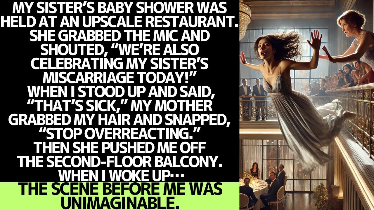 My parents and sister celebrated my miscarriage… then pushed me off the second floor.