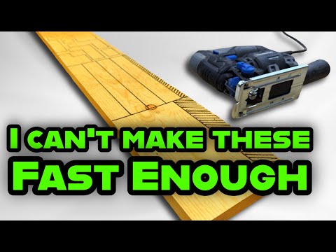 ONE 1x6x8. TWO Products. INSANE Profit! / Make Money Woodworking