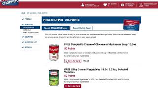 Price Chopper REWARDS How-To's