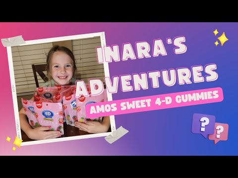 Inaras Adventures- Amos Sweets 4D Gummy Fruits!!