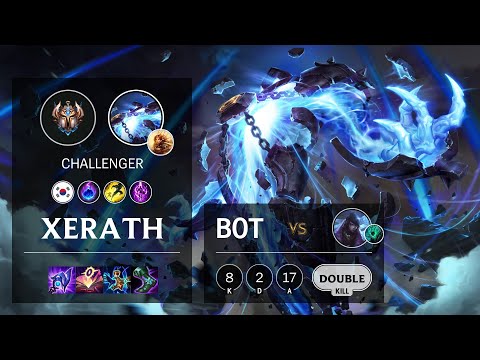 Xerath Bot vs Aphelios - KR Challenger Patch 11.13