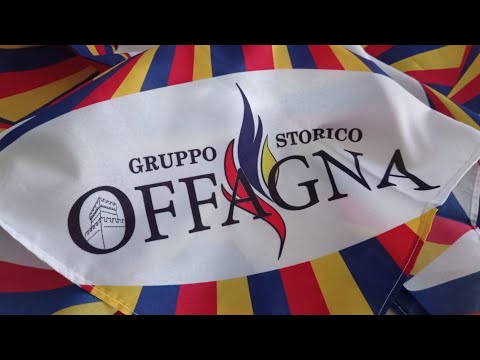 Il gruppo storico di Offagna, nelle Marche.