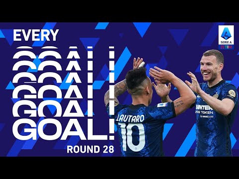 A standout performance by Martinez and Dzeko at San Siro | Every Goal | Round 28 | Serie A 2021/22