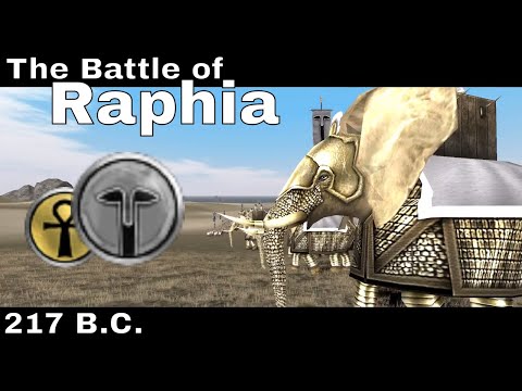 The Battle of Raphia (217 B.C.) Very Hard - Total War Historical Battles