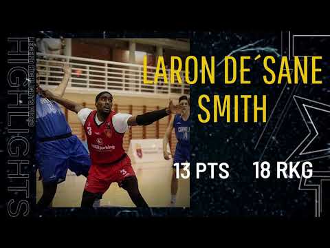 LARON DE´SANE SMITH BASKET NAVARRA HIGHLIGHTS VS C B TARRAGONA LIGA LEB PLATA | 18 RANKING | 2021