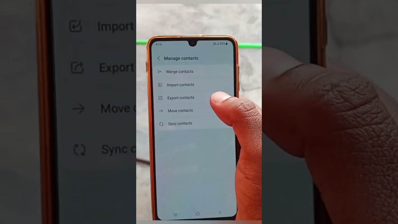 How to Merge two contacts with same number in samsung devices #shorts #short 😊