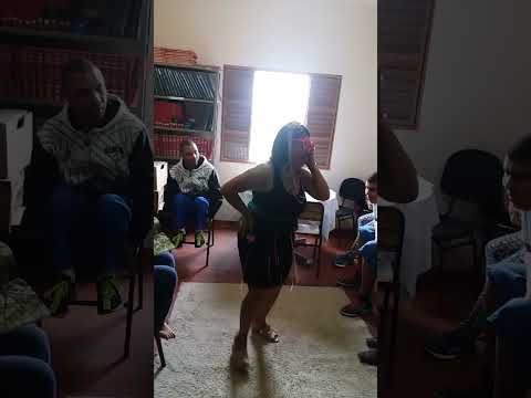 TIA  JÚ BIBLIOTECA COM OS ALUNOS DO CRAS - SÃO JOSÉ DA VARGINHA-MG, ANO DE:  2018