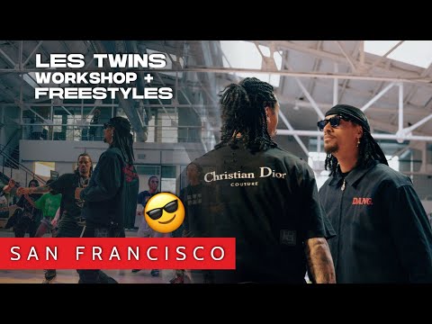 Exclusive: LES TWINS San Francisco Workshop 2024 – Full Warmup, Choreo & Epic Freestyles! 🔥