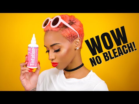 How To Change Hair Color WITHOUT BLEACH! | Tintation...