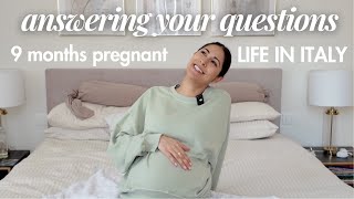 last Q&A before baby's arrival