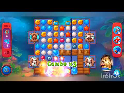 Fishdom,10325 level,no Booster-10325 уровень,без бустеров.