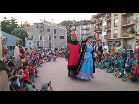 Gegants Vells de Malgrat de Mar - XXXV Trobada de Gegants de Moià (29/7/2017)
