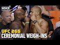 UFC 265 Ceremonial Weigh-In Highlights | Derrick Lewis vs. Ciryl Gane | MMA Fighting