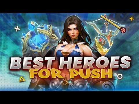 TOP 10 HEROES FOR PUSHING TOWERS MOBILE LEGENDS